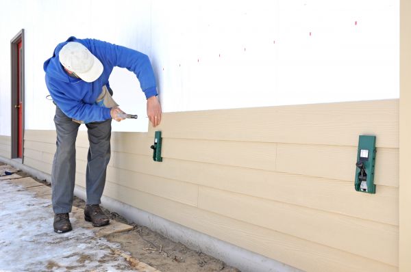 Cement Cladding Installation in Edmonds